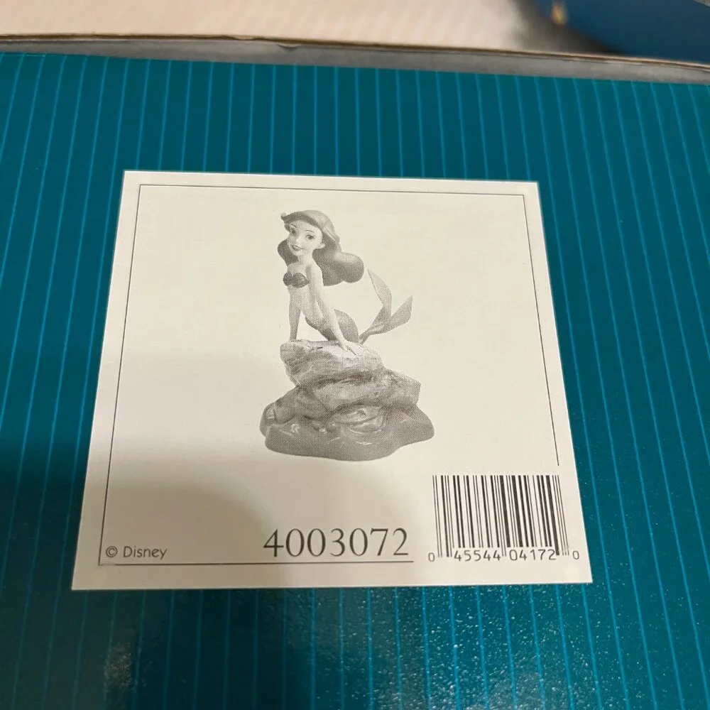 Disney Little Mermaid Ariel Seaside Serenade 2006 Collectors Society Sculpture - Picture 11 of 14